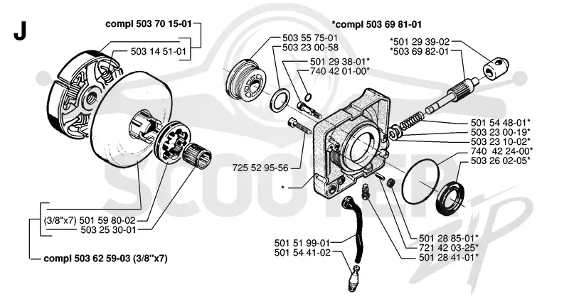 CLUTCH & OIL PUMP