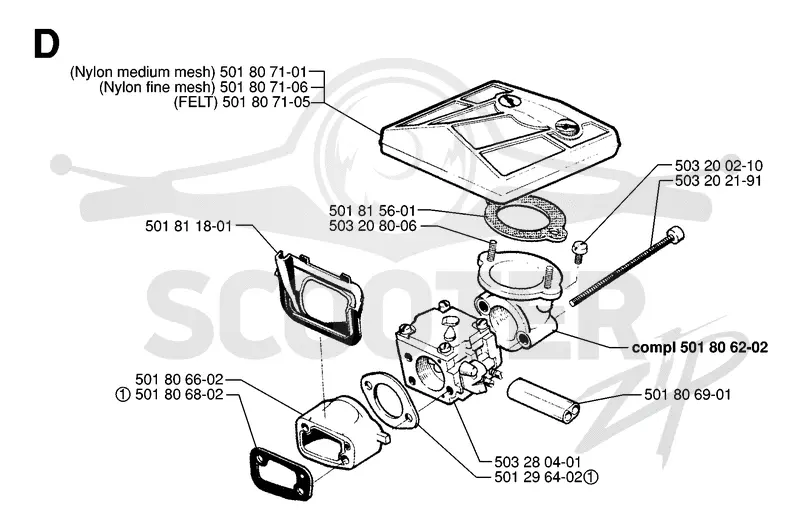 CARBURETOR & AIR FILTER