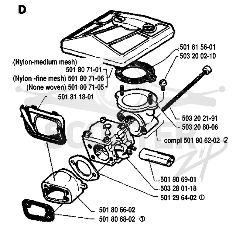CARBURETOR & AIR FILTER
