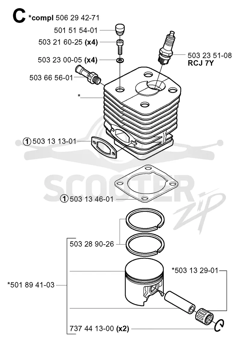 CYLINDER PISTON