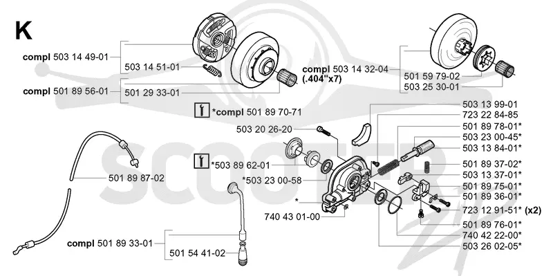 CLUTCH & OIL PUMP
