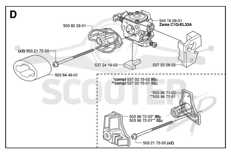 CARBURETOR & AIR FILTER