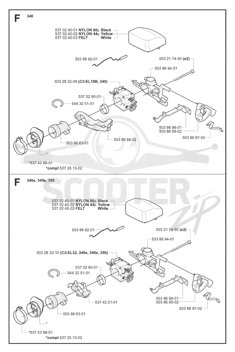 CARBURETOR & AIR FILTER