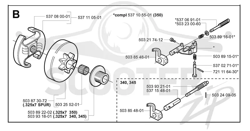 CLUTCH & OIL PUMP