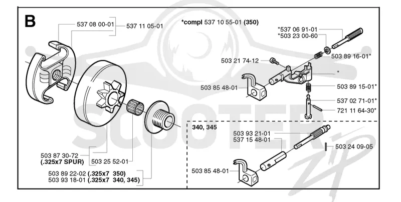 CLUTCH & OIL PUMP