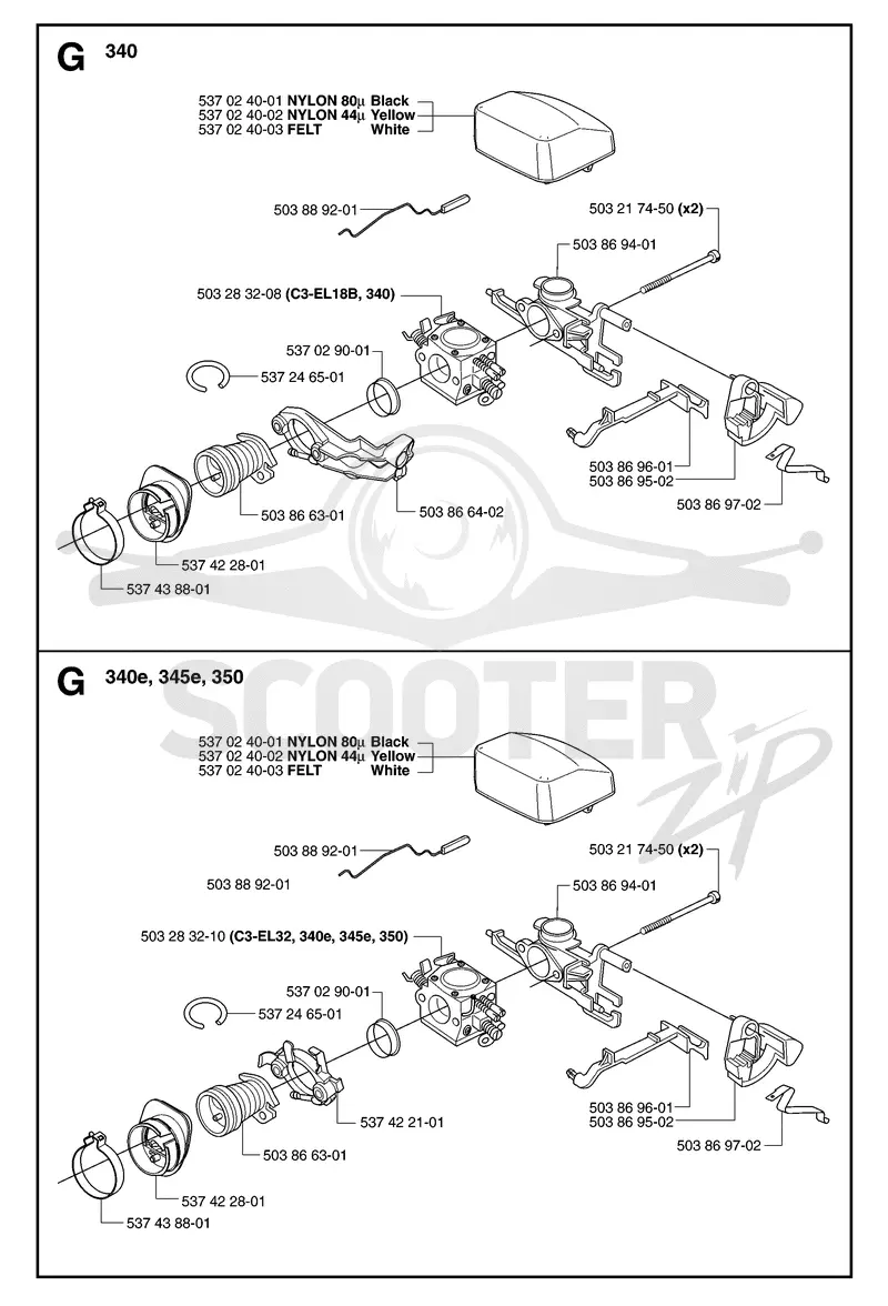 CARBURETOR & AIR FILTER