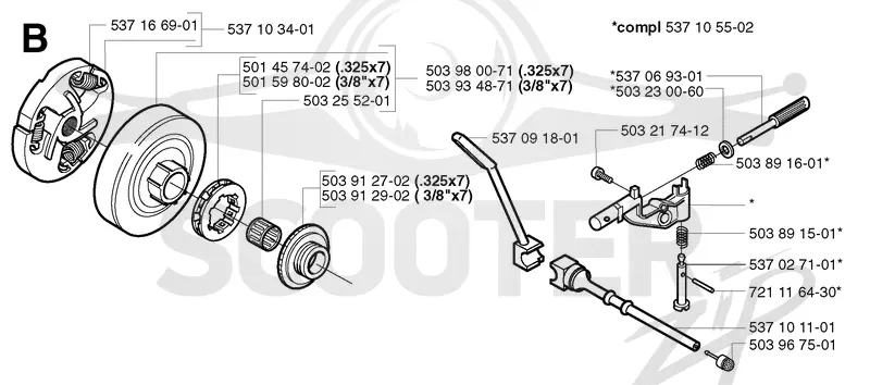 CLUTCH & OIL PUMP