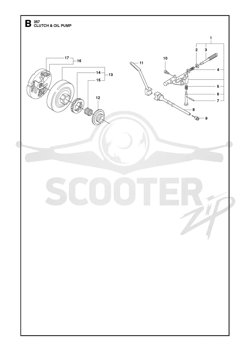 CLUTCH & OIL PUMP