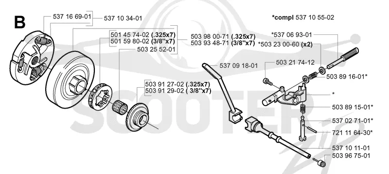 CLUTCH & OIL PUMP