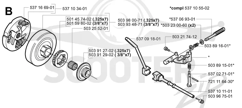 CLUTCH & OIL PUMP