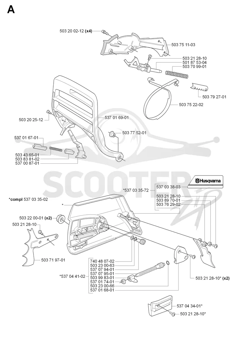 CHAIN BRAKE & CLUTCH COVER