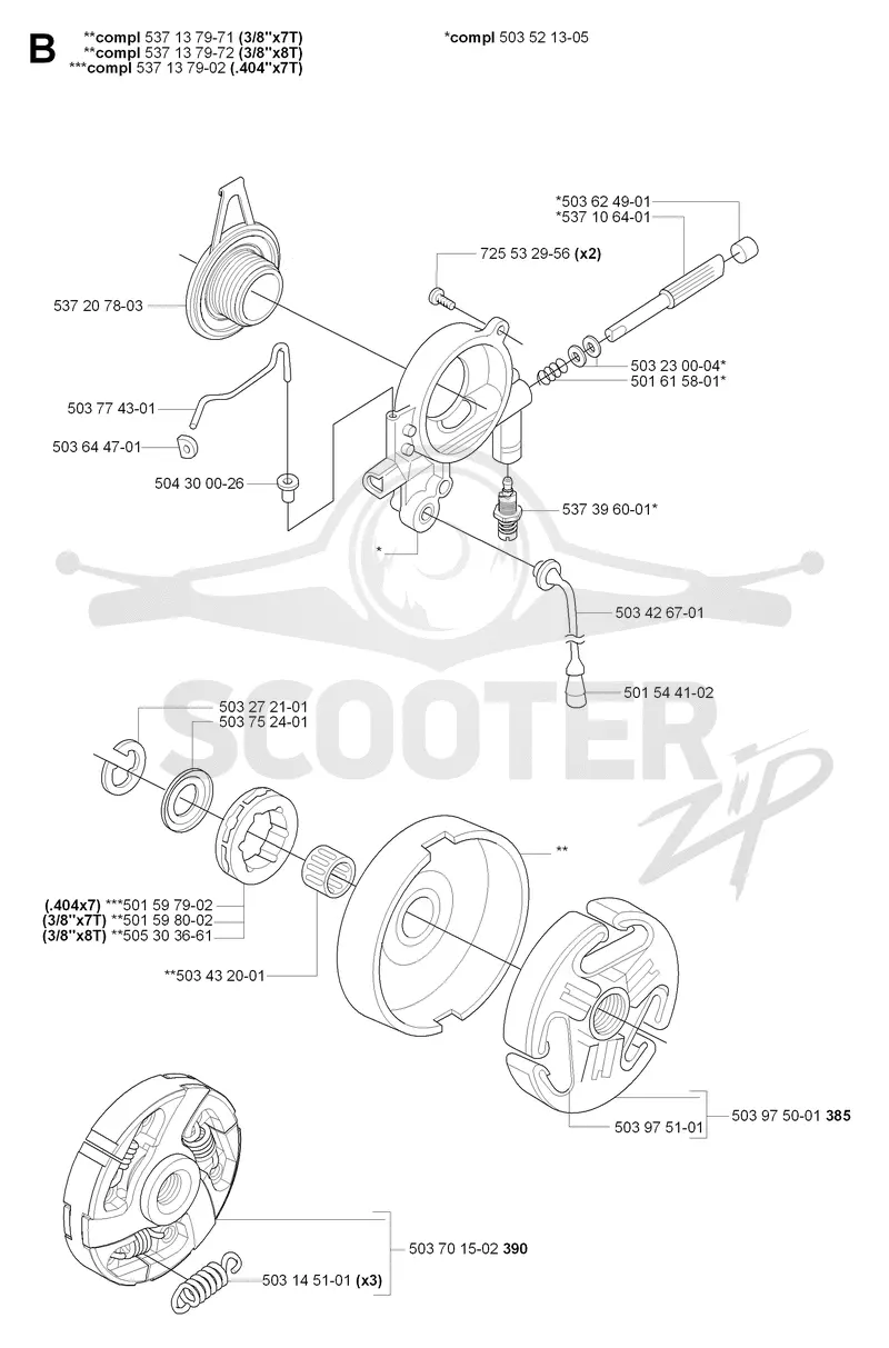 CLUTCH & OIL PUMP