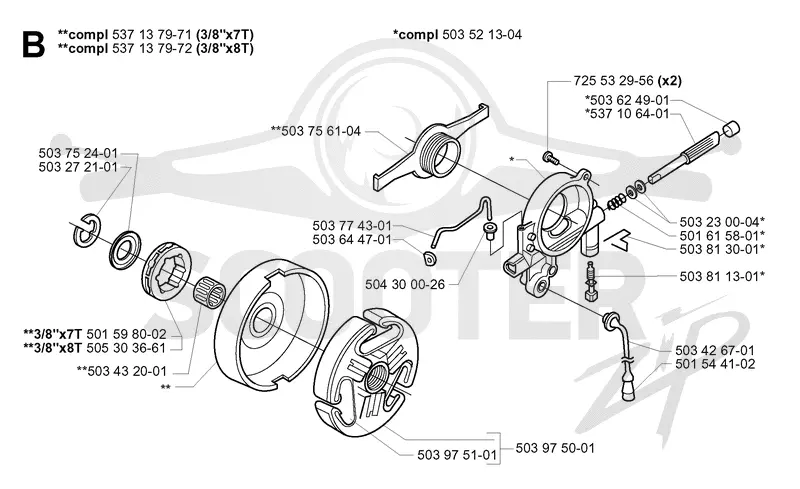 CLUTCH & OIL PUMP