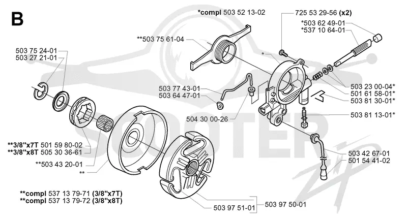 CLUTCH & OIL PUMP