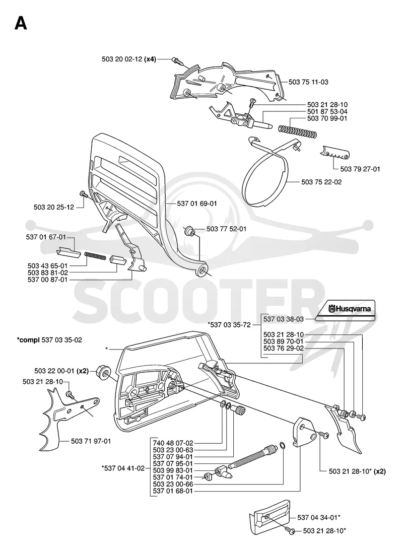 CHAIN BRAKE & CLUTCH COVER