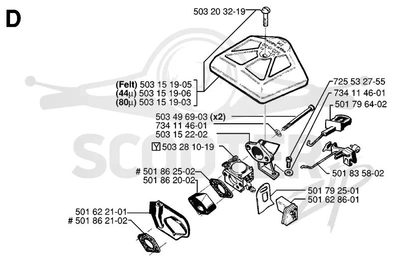 CARBURETOR & AIR FILTER