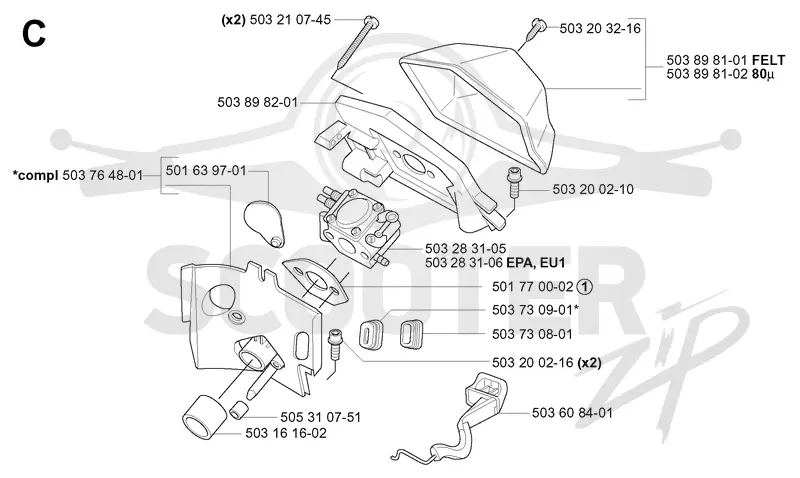 CARBURETOR & AIR FILTER