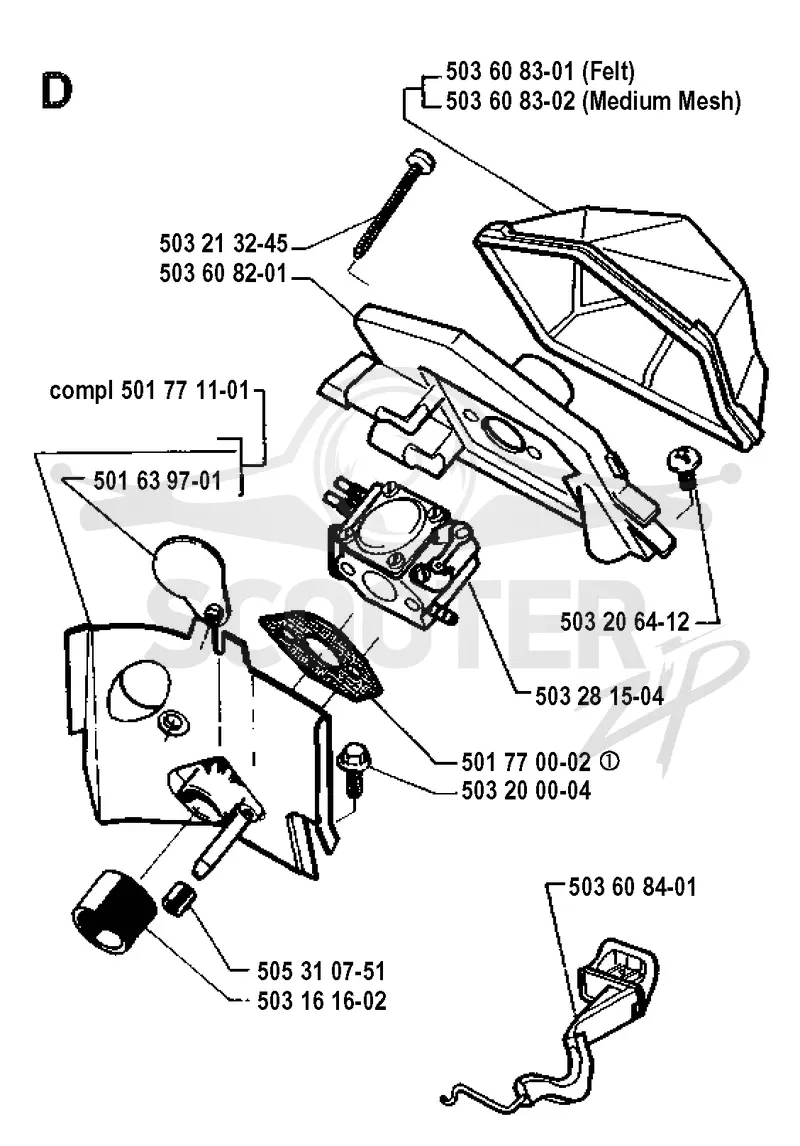 CARBURETOR & AIR FILTER