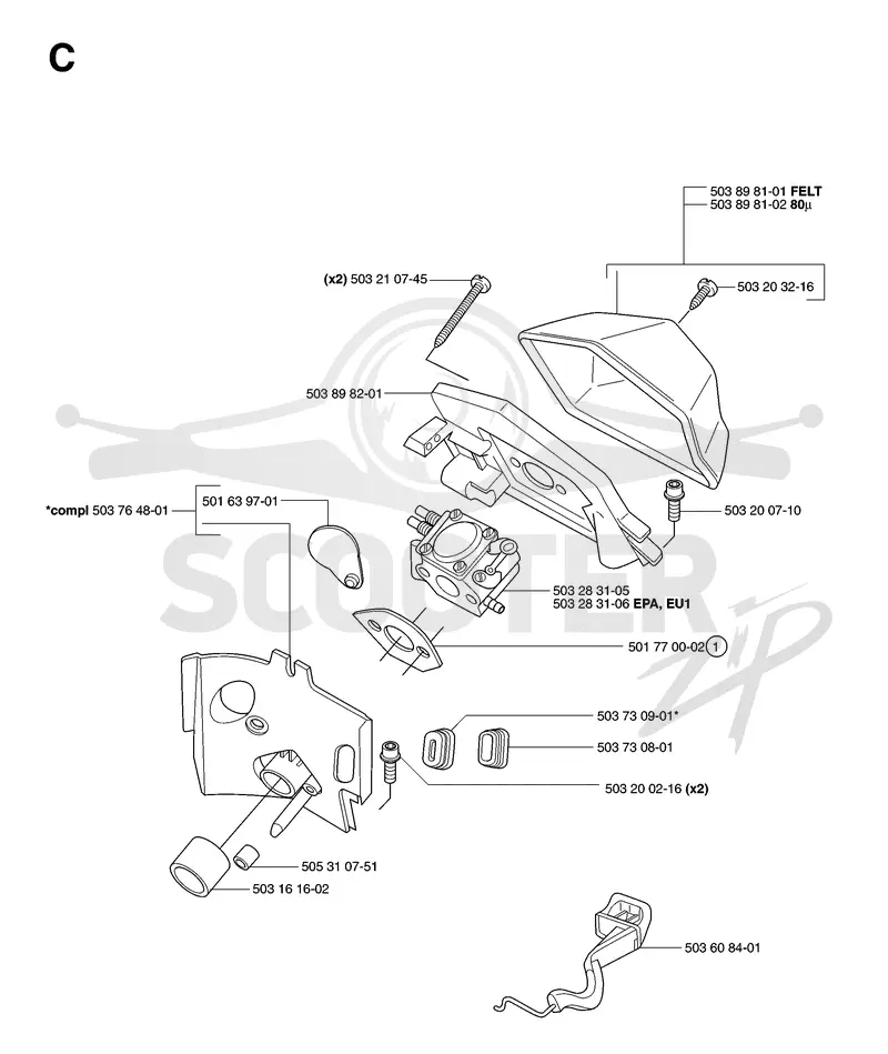 CARBURETOR & AIR FILTER