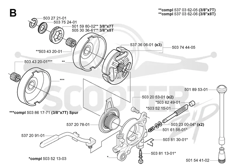 CLUTCH & OIL PUMP