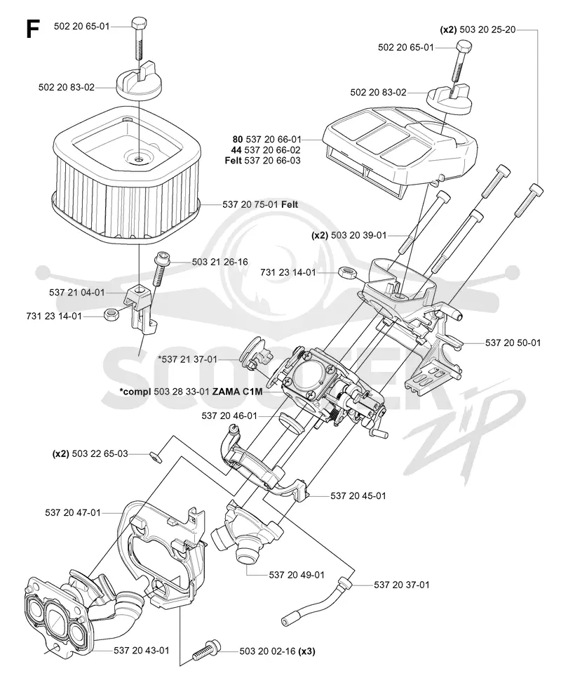 CARBURETOR & AIR FILTER