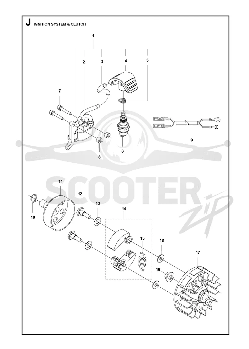 IGNITION SYSTEM & CLUTCH