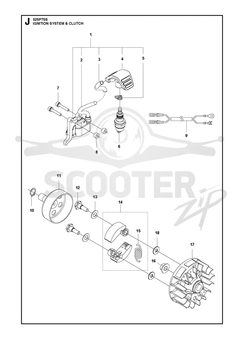 IGNITION SYSTEM & CLUTCH