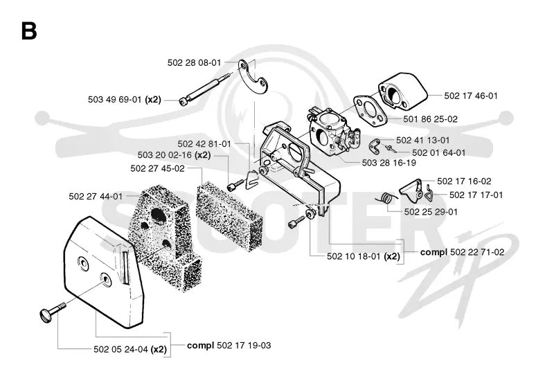 CARBURETOR & AIR FILTER
