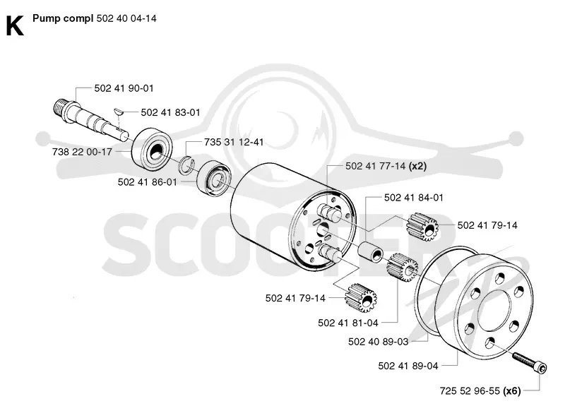 HYDRAULIC PUMP - MOTOR