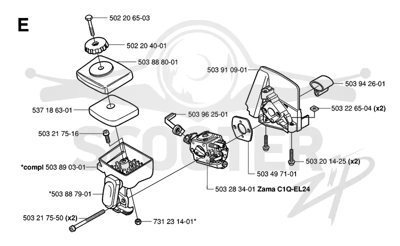 CARBURETOR & AIR FILTER