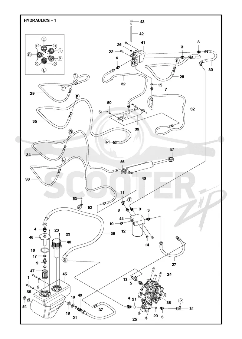 HYDRAULIC PUMP - MOTOR
