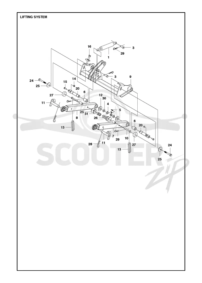MOWER LIFT / DECK LIFT