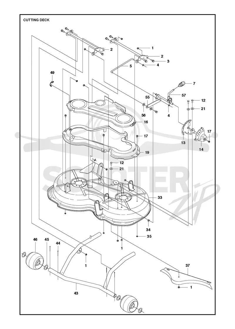 MOWER DECK / CUTTING DECK