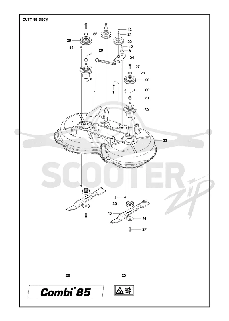 MOWER DECK / CUTTING DECK