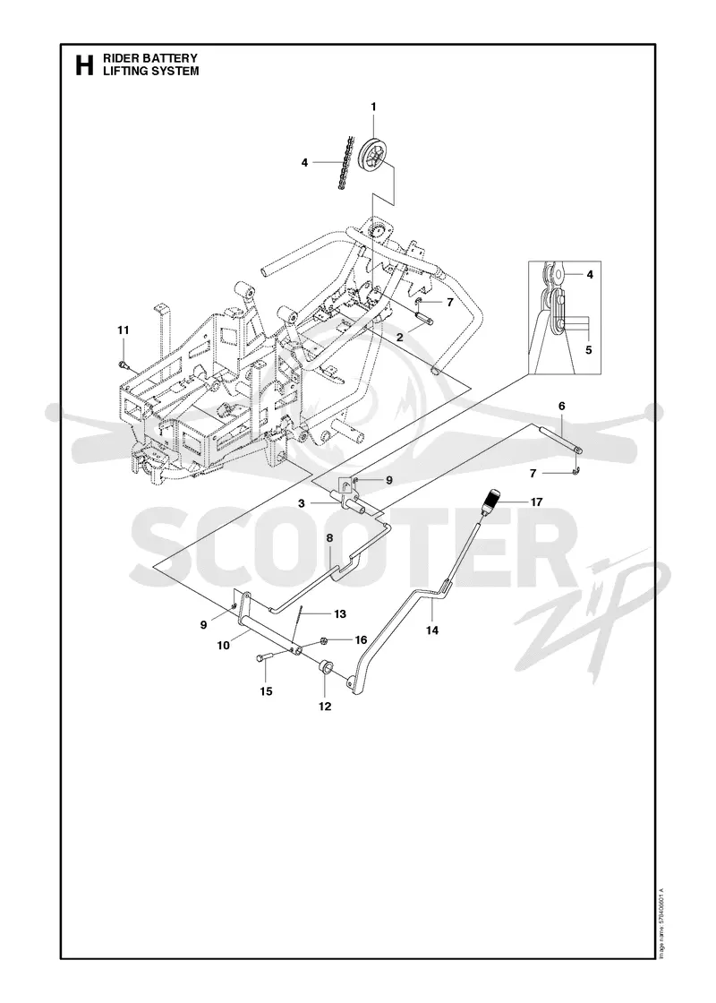 MOWER LIFT / DECK LIFT