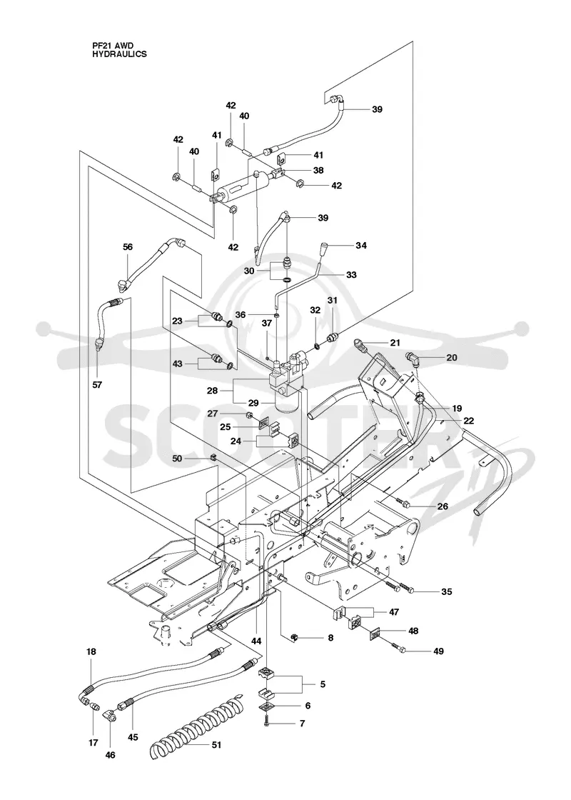 HYDRAULIC FRAME