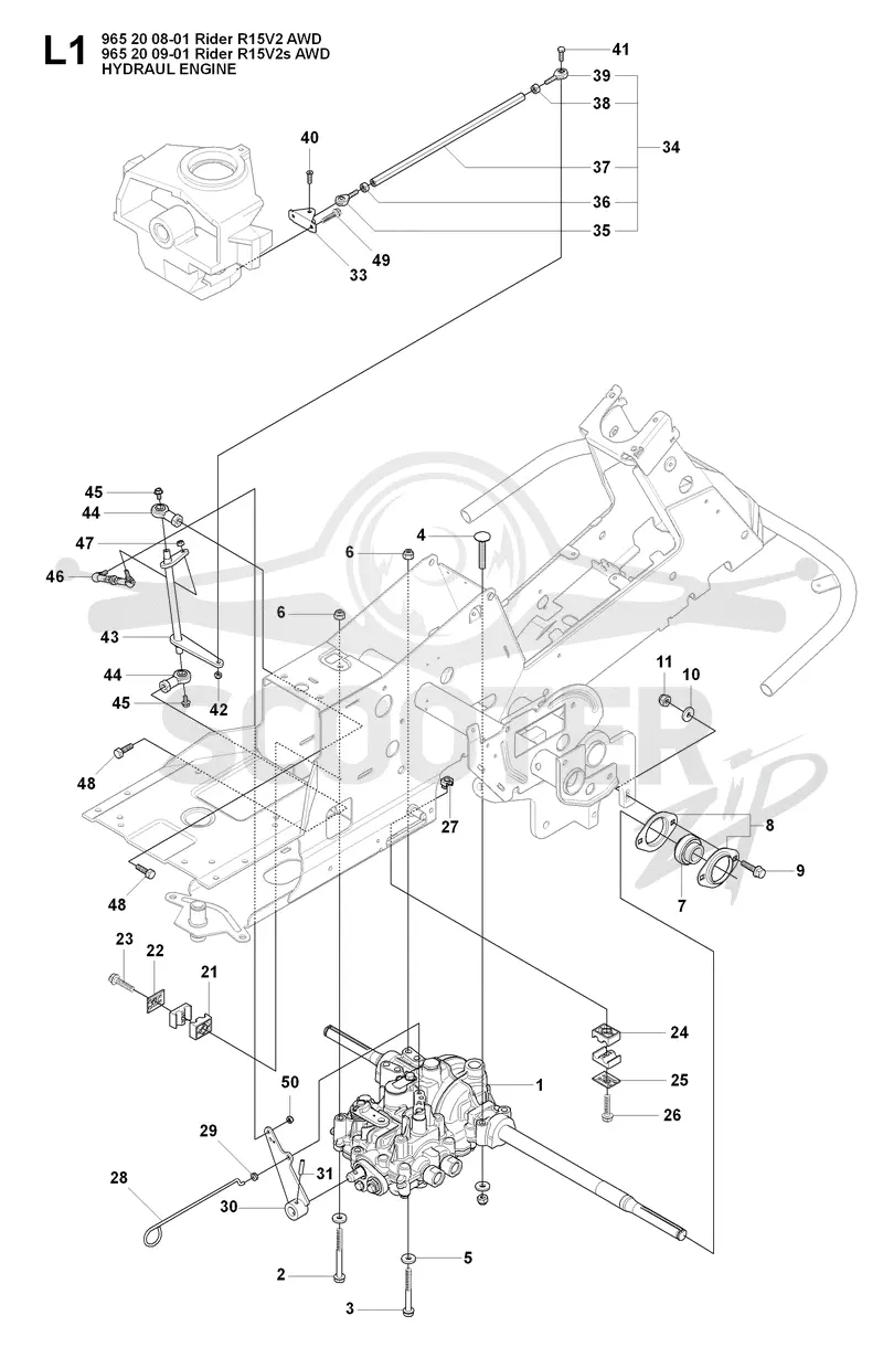 HYDRAULIC PUMP - MOTOR