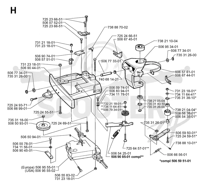 TINE ASSEMBLY
