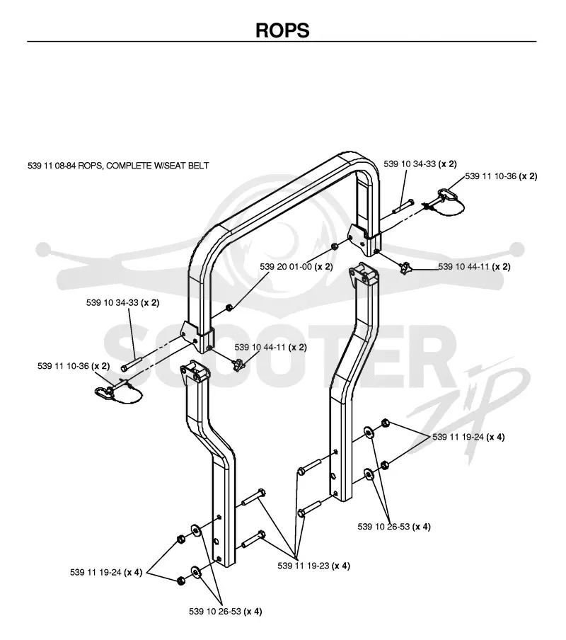 CHASSIS, ENGINE & PULLEYS
