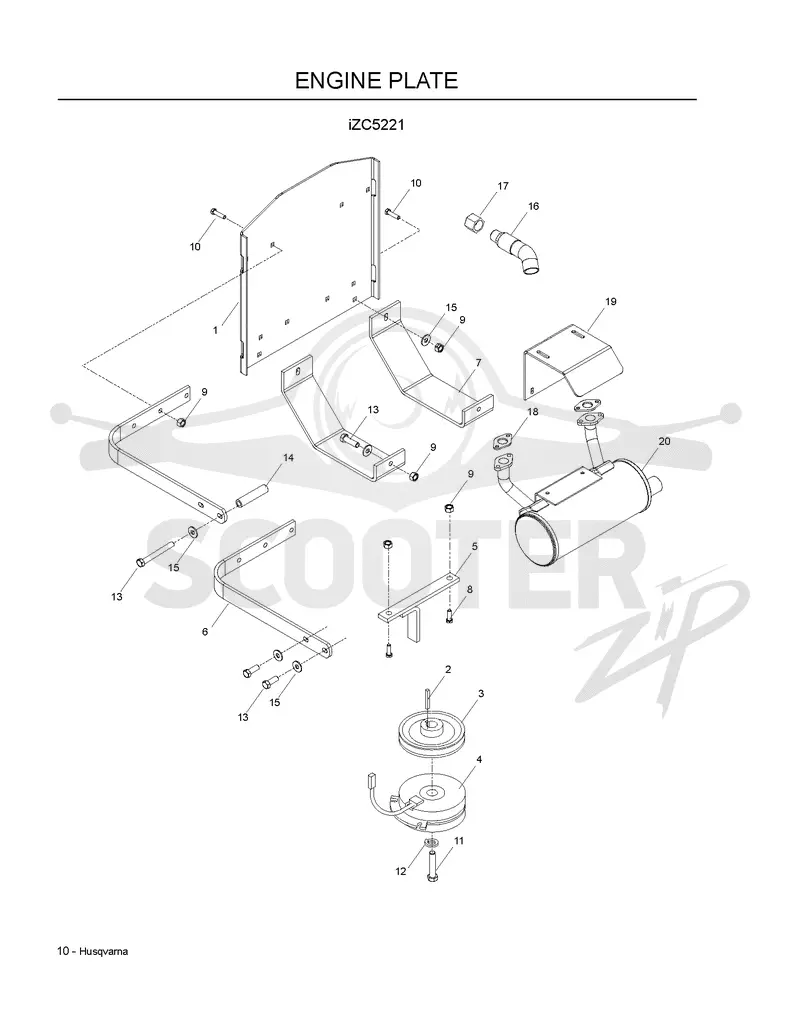 ENGINE PLATE