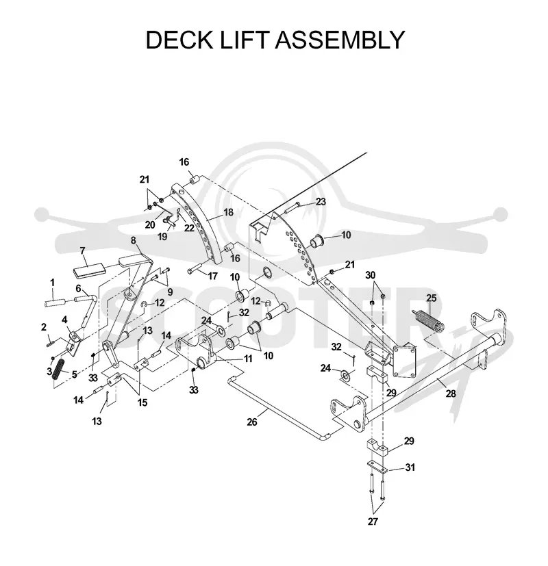 MOWER LIFT / DECK LIFT