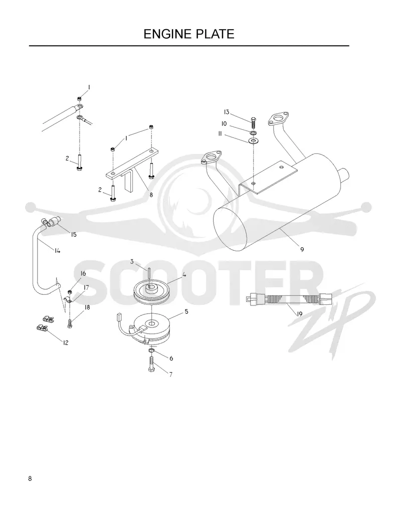 ENGINE PLATE