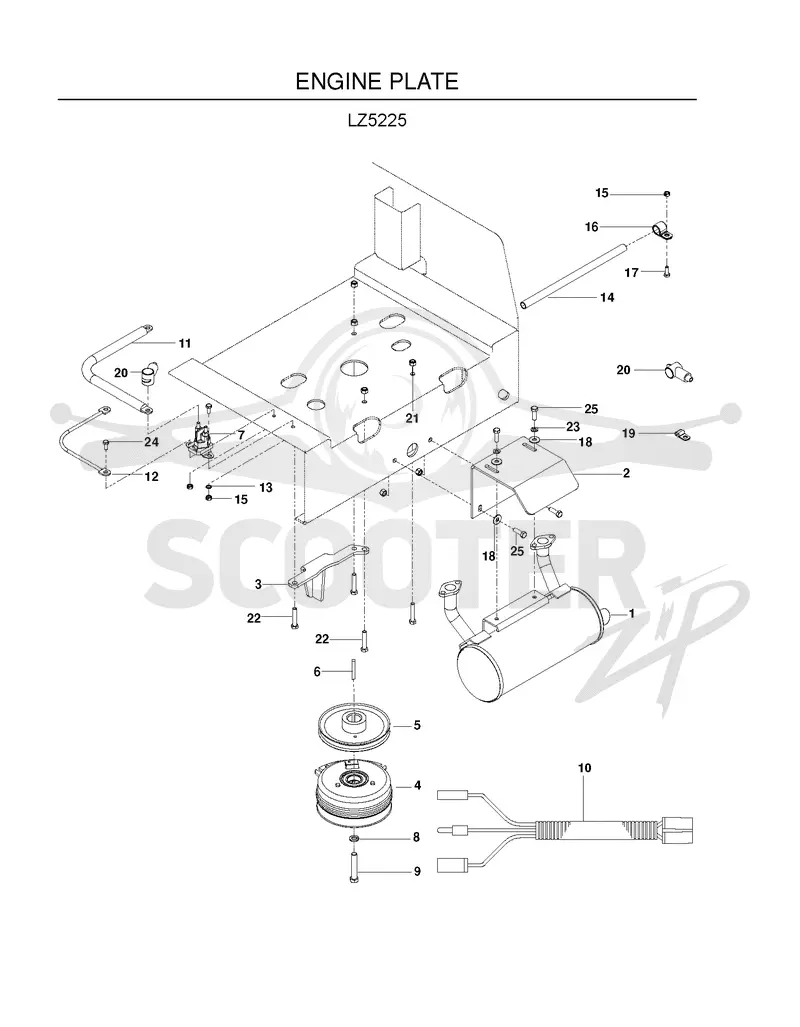 ENGINE PLATE