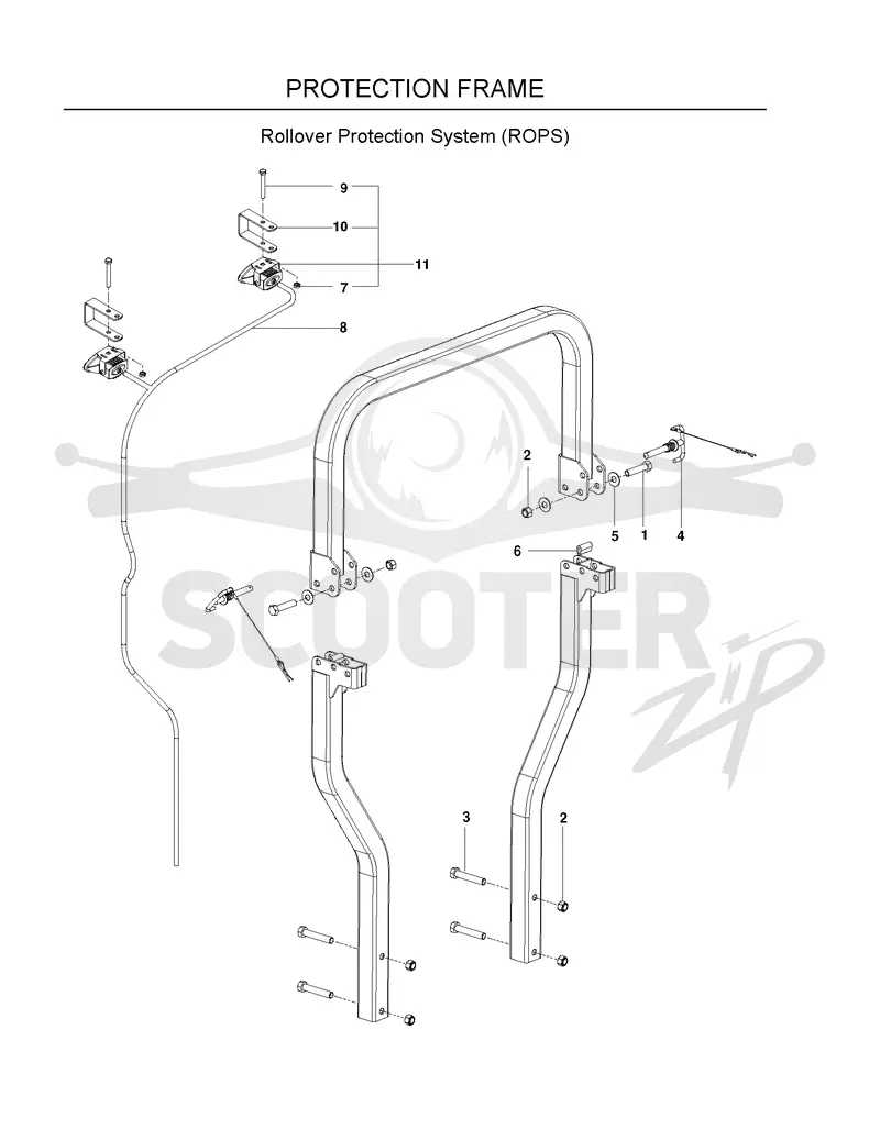 PROTECTION FRAME