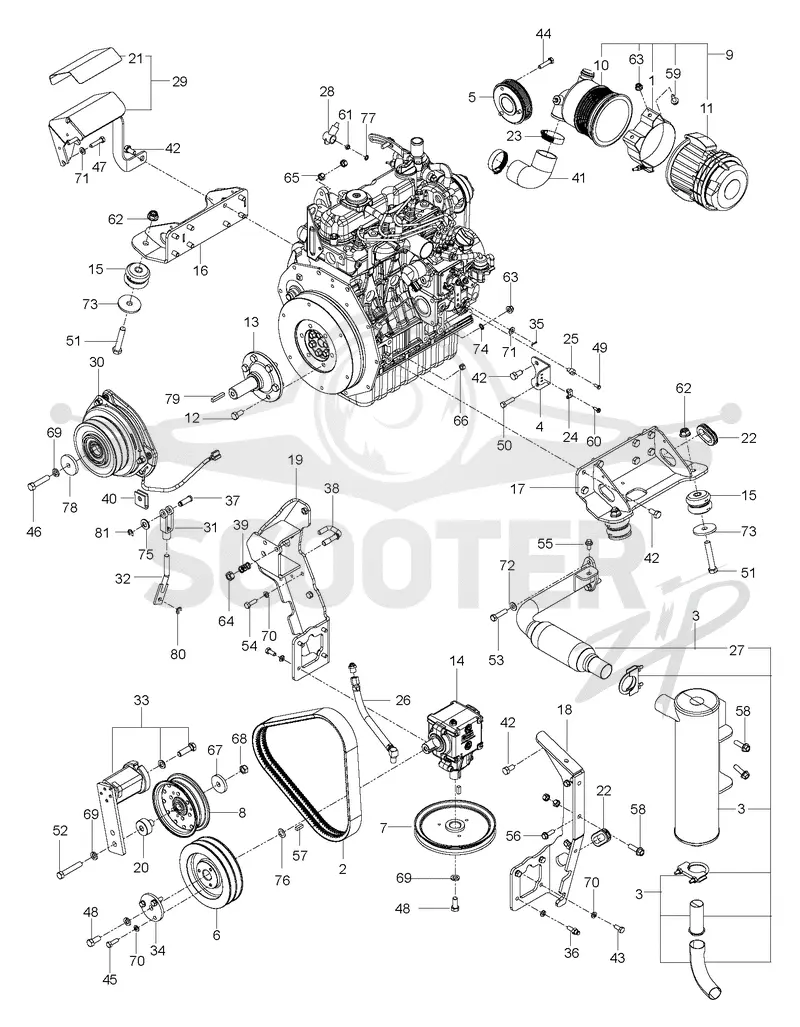 ENGINE PLATE