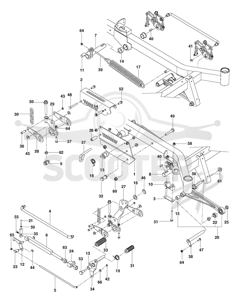 MOWER LIFT / DECK LIFT