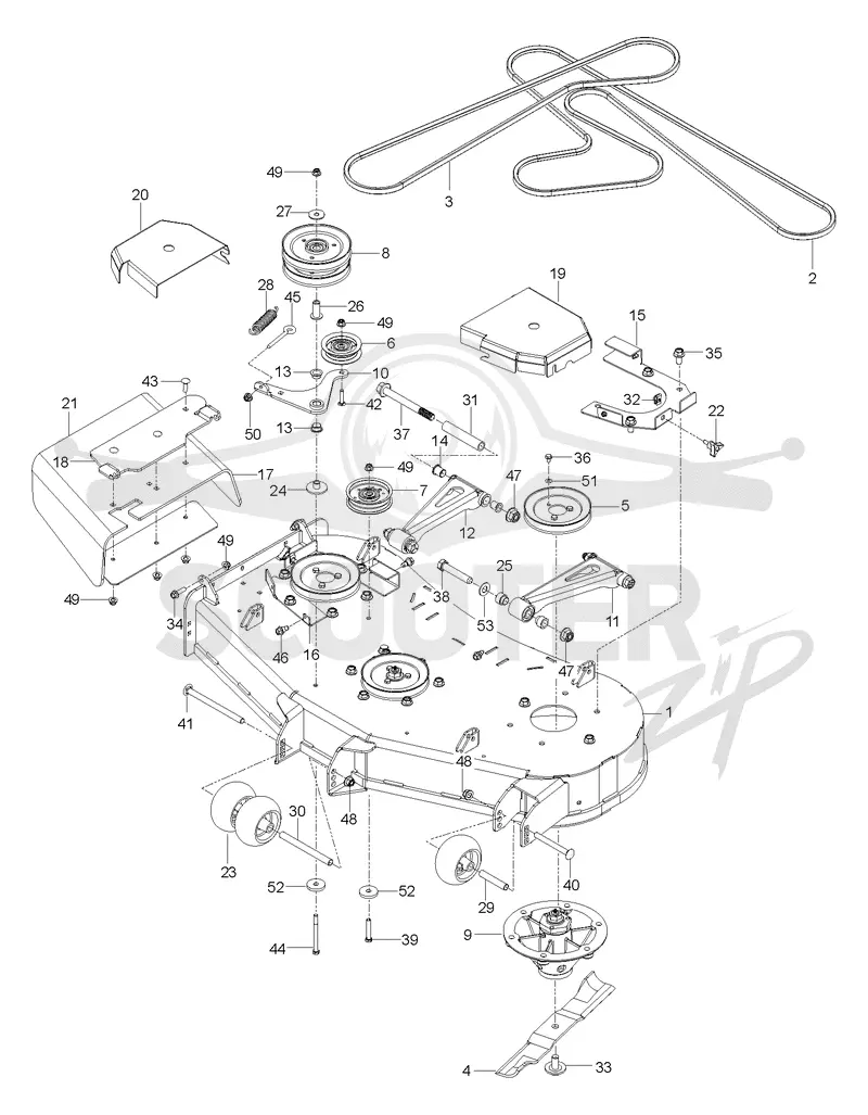 MOWER DECK / CUTTING DECK