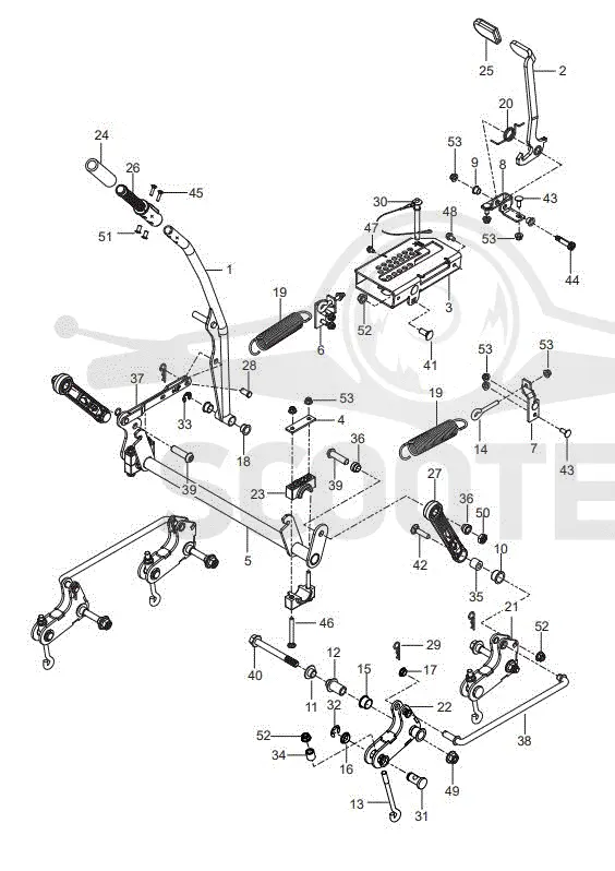 MOWER LIFT / DECK LIFT
