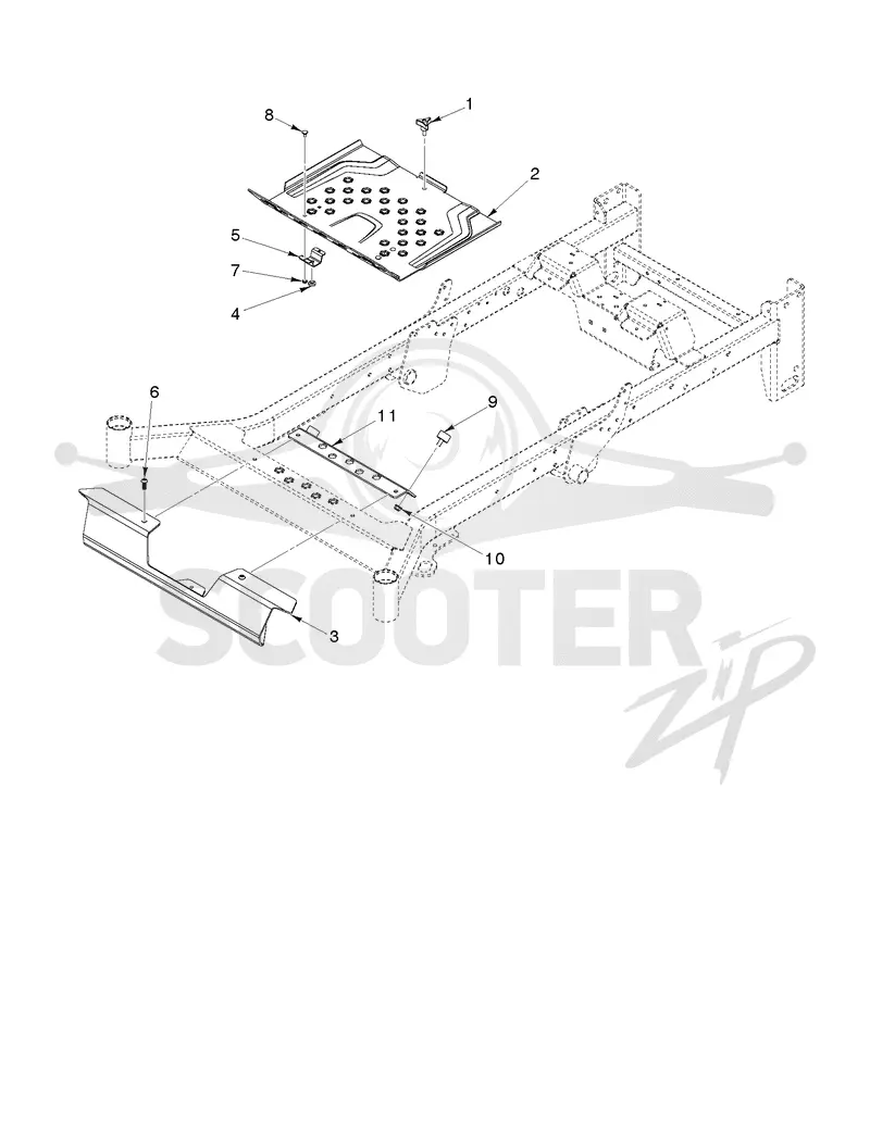 FRAME - FOOT PLATE