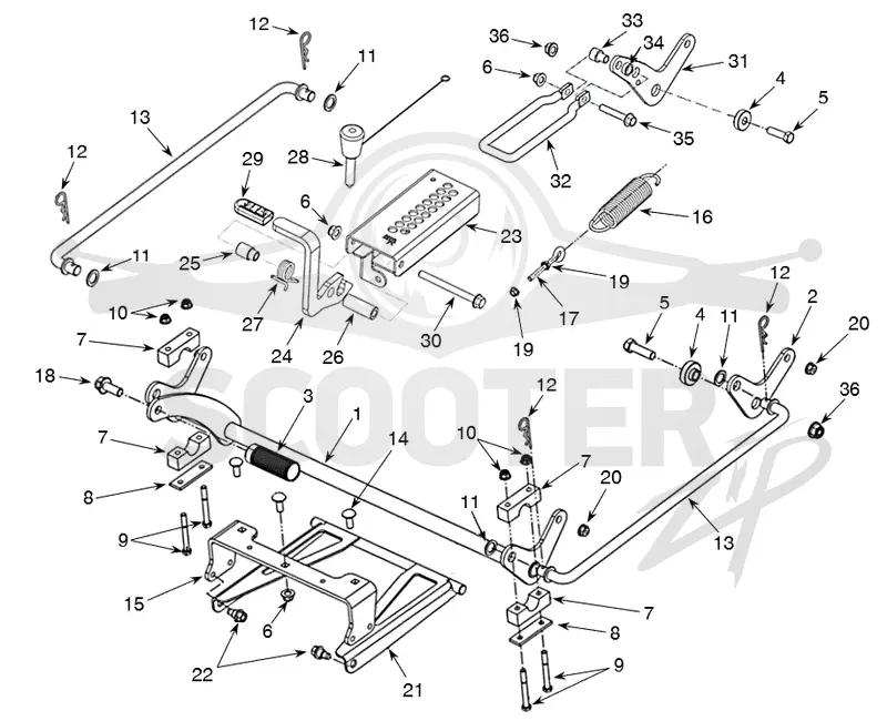 MOWER LIFT / DECK LIFT